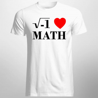I love math