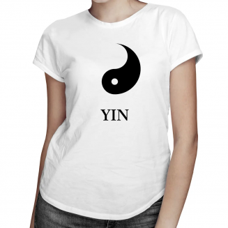 YIN - Női póló felirattal