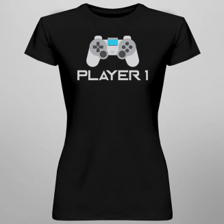 Player 1 v2 - Női póló felirattal