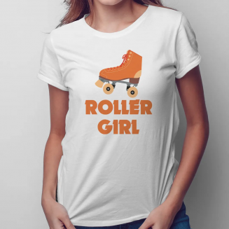 Roller girl - Női póló felirattal