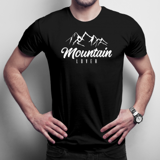 Mountain Lover - Férfi póló felirattal