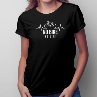 No bike no life - Női Póló Felirattal
