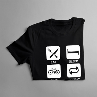 Eat sleep bike repeat